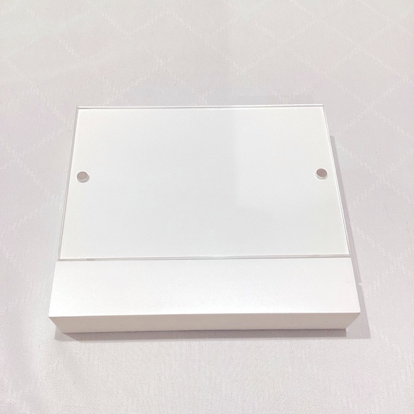 White 4x6 Photo Frame Magnetic - Picture 1 of 6